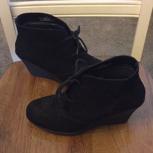 Black Suede booties